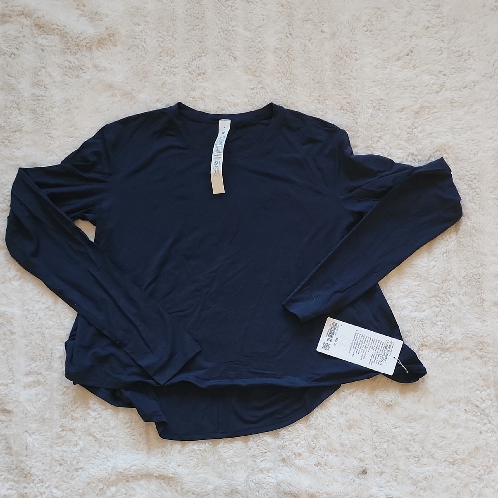 Lululemon Modal Relaxed Fit Lounge Long Sleeve